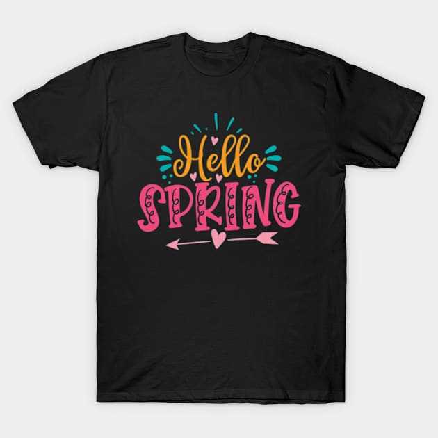 Hello Spring T-Shirt by Hashop